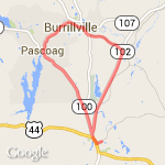 Main Street loop route map