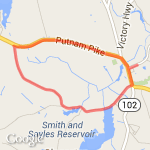 Fourth of July loop route map