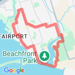 Morning Run route map