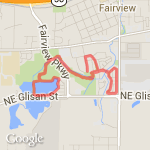 fairview chili dash route map