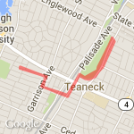 Bacside Loop of Votee (shade) route map