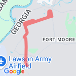 IBOLC 6 mile route map