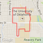 route 1 campus corner route map