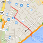 Short Walk to 9/11 Memorial route map