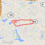 7.54 miles/12k route map