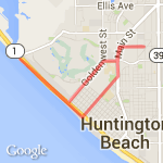 To Seapoint and Home route map