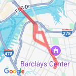 to bk bridge and back route map