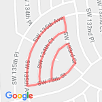 close mile route map