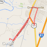 6ish mile run route map