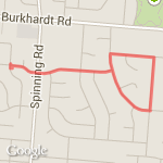 small loop route map