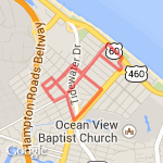 Evening Stroll route map