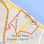 Feeling the burn route map