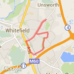 Park, Cooksons, Alan Q, Ribble Drive route map