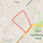 Huebner/Lockhill route map