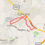 Rosie's Choice route map