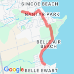 Along the lake route map