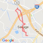 Sandi-Savage-Sunday route map