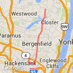 20 miles for NYC route map