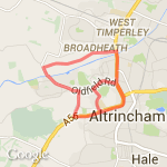 Dunham Rd and Atlantic Street loop route map