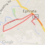 Sycamore Hill Run route map