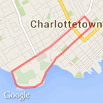 Charlottetown route map
