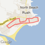 Rush Harbour Festival route map
