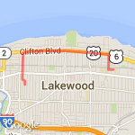 Grandma's House route map