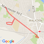 walkden route map