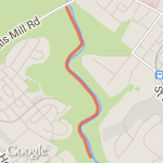 Forbidden Drive - Fairmount route map