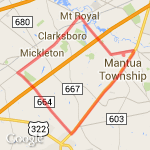 Home Run 13 route map