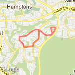 Edgebrook Dr to Edgebrook Rise and around Edgevalley 5.31km route map