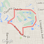 La Cita 5K route map