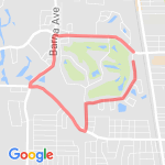 La Cita 5K route map