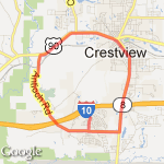 Half Marathon Loop route map