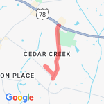 whit Davis 4 route map