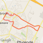 7.05 Mile from house route map