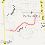  Halyburton 1 route map