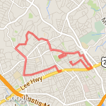 SunocoSixMiler route map