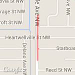 Speed rout.  route map