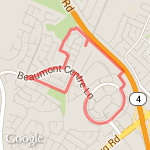 40 minute walk route map