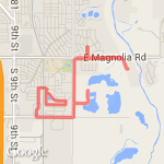 9.81  8-31-2014 route map