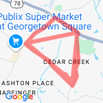 6 mile Eastside loop route map
