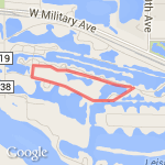 Fremont State Lakes 2 route map