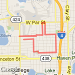 danny and jess  route map