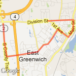 historic greenwich route map