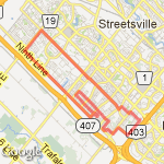 21 k run route map