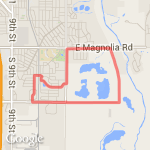 5.35 miles route map