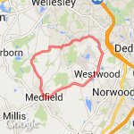 18 mile run route map