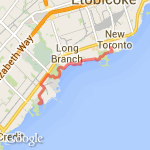 Lakefront park 14.51 km route map