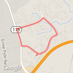 Odenton Run (2.31 mi) route map